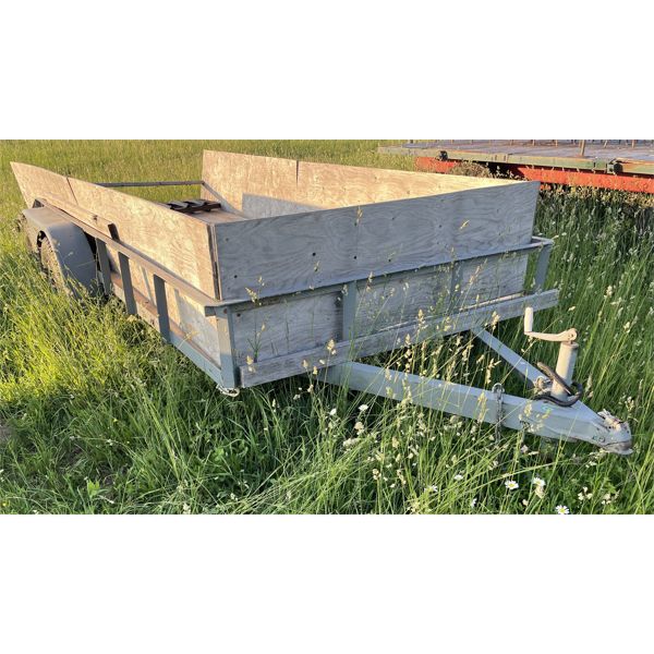 TANDEM UTILITY TRAILER - 6.5' X 16' - W/ RAMPS 