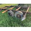 Image 2 : TRAILER FRAME W/ PINTLE HITCH - APPROX 30'