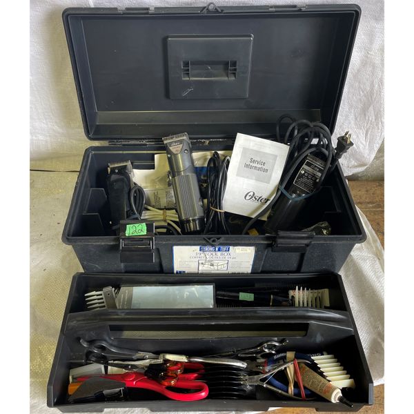 QTY OF ANIMAL HAIR TRIMMERS & ACCESSORIES