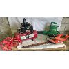 Image 1 : LOT OF 3 - JOBMATE COMPRESSOR, WEED EATER LEAF BLOWER, B&D HEDGE TRIMMER