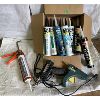 Image 1 : JOB LOT - SOLDER GUN, GLUE GUN, CAULKING GUN, CAULKING