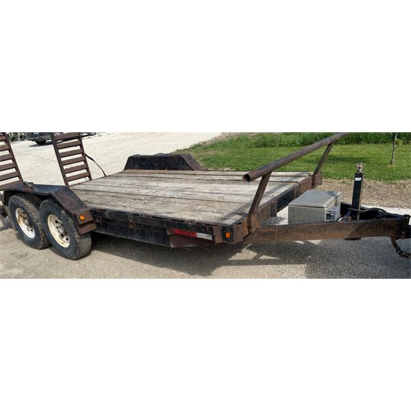 16 FT. TANDEM TRAILER
