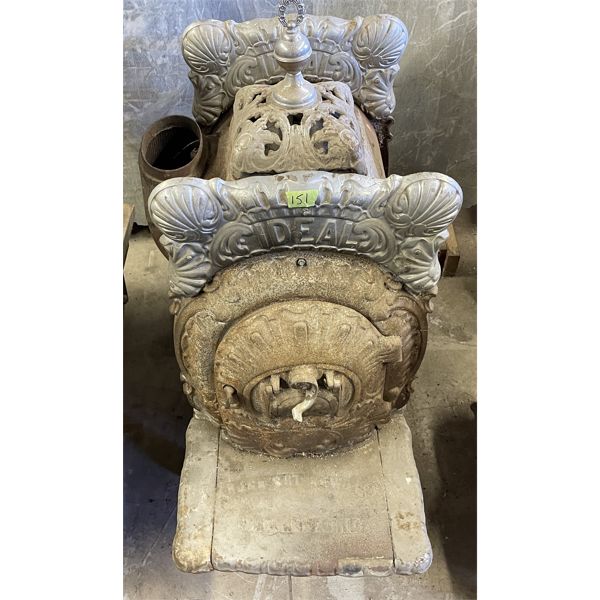 LARGE IDEAL CAST STOVE