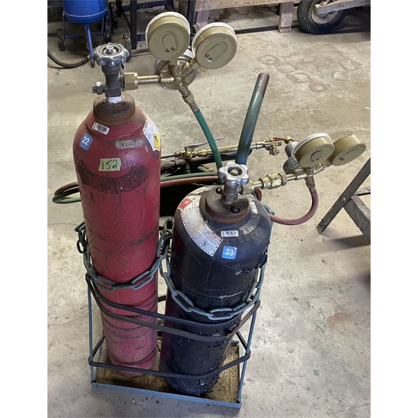 TORCH CART AND EXTRA ACCESSORIES