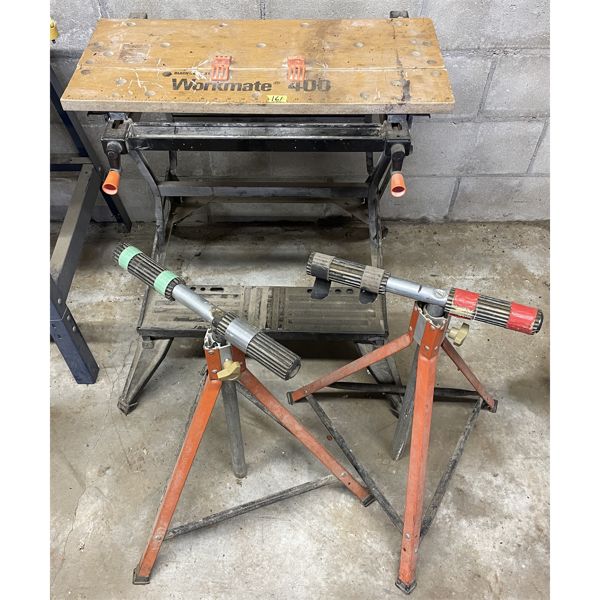 WORKMATE TABLE, 2 ROLLERS