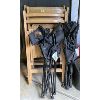 Image 1 : LOT OF 7 - FOLDING CHAIRS, LAWN CHAIRS, BLINDS (AS NEW)