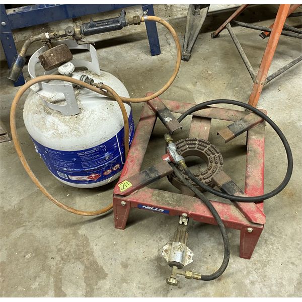 LOT OF 2 - HEATER & TORCH - PROPANE
