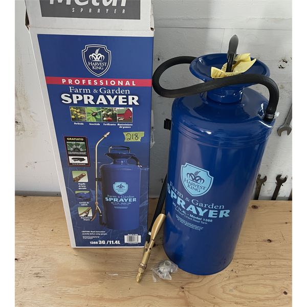 HAVEST KING SPRAYER - NEW IN BOX