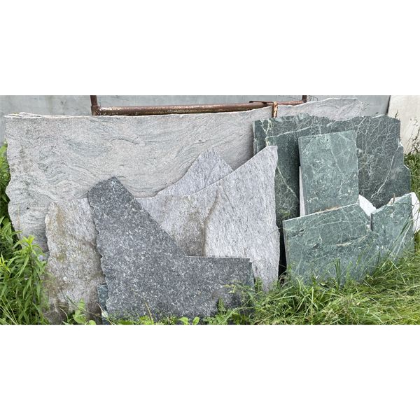 JOB LOT OF MARBLE SLABS, SEE ALL PICTURES