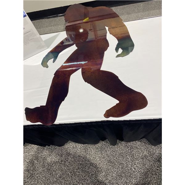 Sasquatch Metal Art