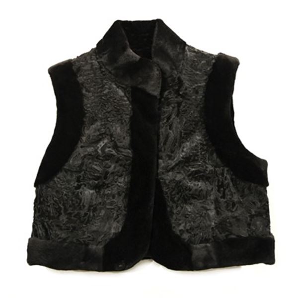 #SLA-23 Holloway Furs Bolero Vest - Small