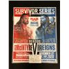 Image 1 : SURVIVOR SERIES SIGNED LIMITED EDITION 11X14 POSTER 21/50