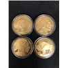 Image 1 : 4 COPIES OF USA BUFFALO GOLD COINS