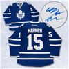 Image 1 : Mitch Marner Toronto Maple Leafs Autographed Draft Day Reebok Jersey (AJ Sports COA)