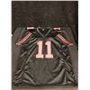 Image 3 : BRANDON AIYUK SIGNED 49ERS BLACK PRO STYLE JERSEY (BECKETT COA)