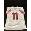 Image 3 : BRANDON AIYUK SIGNED 49ERS WHITE PRO STYLE JERSEY (BECKETT COA)