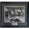 Image 1 : Muhammad Ali (deceased) Framed Autographed 16X20 Photo w/ The Beatles (Frozen Pond COA)