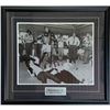 Image 1 : Muhammad Ali (deceased) Framed Autographed 16X20 Photo w/ The Beatles (Frozen Pond COA)