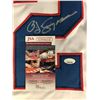 Image 2 : O.J. SIMPSON SIGNED SIGNED BILLS STATS JERSEY (JSA COA)