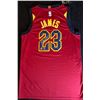 Image 1 : LeBRON JAMES SIGNED CAVALIERS JERSEY (DUAL HOLOGRAM)