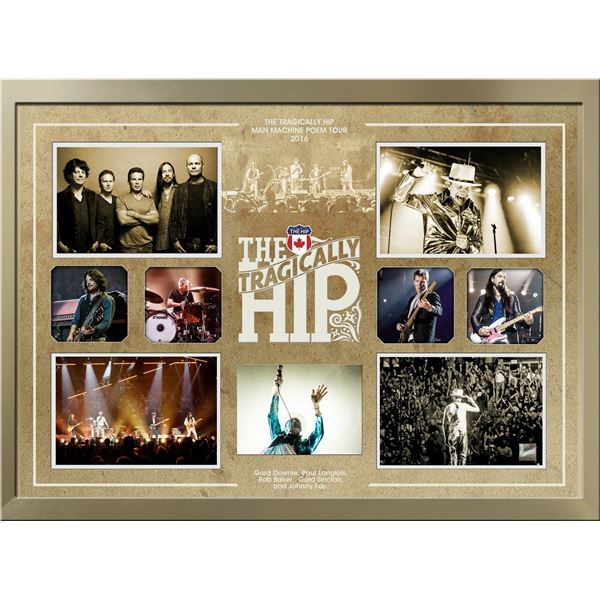 The Tragically Hip Framed Multi Photo Collage Final Production Edition /250