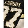 Image 2 : Sidney Crosby Signed Pittsburgh Penguins Reebok 6100 Authentic On-Ice Game Jersey (Frameworth Holo)
