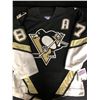 Image 3 : Sidney Crosby Signed Pittsburgh Penguins Reebok 6100 Authentic On-Ice Game Jersey (Frameworth Holo)