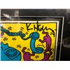 Image 2 : Keith Haring Signed 6X8 Framed Art (American Pop Art)