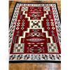 Image 12 : Large Navajo Textile- Red Storm