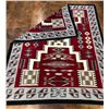 Image 2 : Large Navajo Textile- Red Storm
