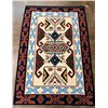 Image 7 : Large and Busy Teec Nos Pas Design Navajo Handmade Textile