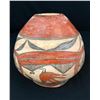 Image 10 : Historic Zia Polychrome Pottery Olla - Circa 1910