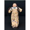 Image 1 : Circa Early 1900s Sioux Handmade Beaded Doll With Stand