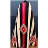 Image 2 : A Rare Original Navajo Chief's Blanket Made From Germantown Wool - Circa 1890s
