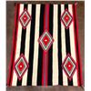 Image 3 : A Rare Original Navajo Chief's Blanket Made From Germantown Wool - Circa 1890s