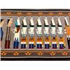 Image 5 : A Uniquely Styled and Finely Woven Larger Size Navajo Pictorial Textile - Rug