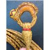 Image 10 : An Amazing 4-Strand Handmade Rawhide Reata by Luis Ortega