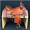 Image 2 : A Detailed Small-Scale / Salesman Sample Size Handmade Saddle by H& H Saddlery