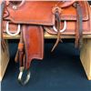 Image 8 : A Detailed Small-Scale / Salesman Sample Size Handmade Saddle by H& H Saddlery