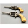 Image 8 : Matching Engraved Blue Jacket M. 1-1/2 Pocket Pistols with Ivory Grips and Case