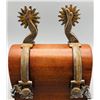 Image 2 : Double Mounted Gal-Leg Pattern Spurs by Edwardo Grijalva