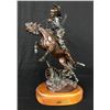 Image 1 : Wild as the Wyoming Wind -A Bronze Sculpture by the Well-Known Artist Vic Payne