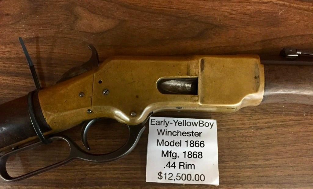 Early Winchester M. 1866 Yellowboy With Henry Barrel