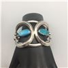 Image 8 : Beautiful Handmade Bracelet with Blue Gem Turquoise