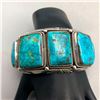 Image 8 : BOLD Morenci Turquoise and Sterling Silver Bracelet
