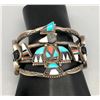 Image 8 : Vintage Inlay Bracelet With Thunderbird Designs
