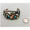 Image 2 : Vintage Zuni Rainbow Man Bracelet