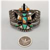 Image 2 : Circa 1940s Zuni Inlay Knifewing Bracelet