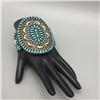 Image 7 : Gorgeous 1960s Turquoise Cluster Bracelet