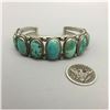 Image 5 : Gorgeous! Nine Stone, Vintage Turquoise Bracelet